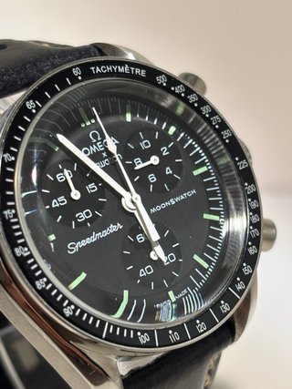 Omega x Swatch Moonwatch Negro Verde 42mm – Mod