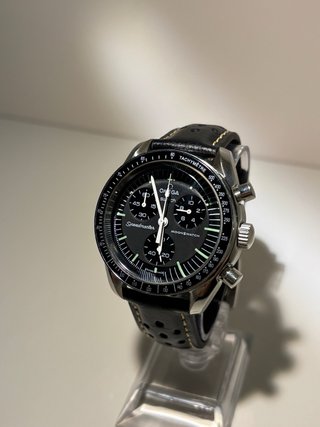 Omega x Swatch Moonwatch Negro Verde 42mm – Mod