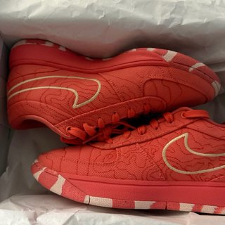 Zapatillas Nike Book C800 Naranja y Dorado