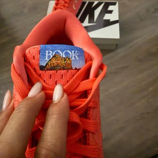 Zapatillas Nike Book C800 Naranja y Dorado