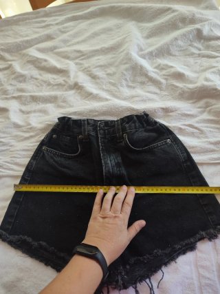 Shorts Stradivarius Talla 36 Perlas Deshilachados