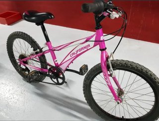 Bicicleta BH California 20 rosa 6 vel.