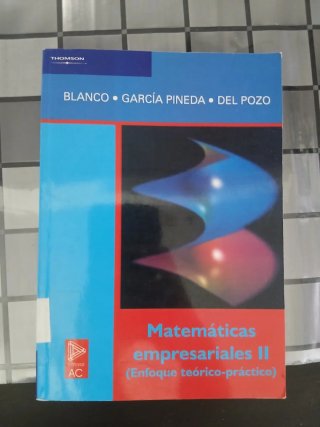 Libro de matematicas empresariales II