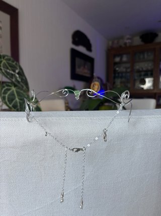 Conjunto Tiara y Collar Estilo Élfico