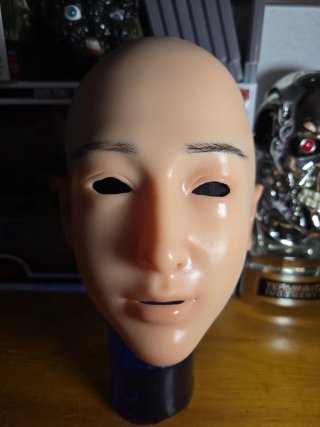 Máscara Mujer Silicona Realista Facial