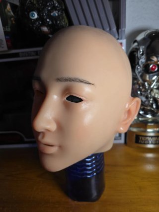 Máscara Mujer Silicona Realista Facial