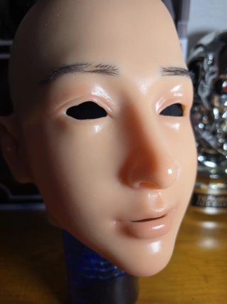 Máscara Mujer Silicona Realista Facial