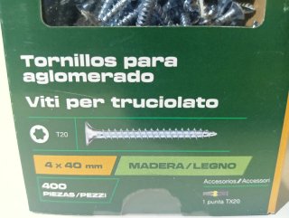 3 Cajas Tornillos Madera PARKSIDE
