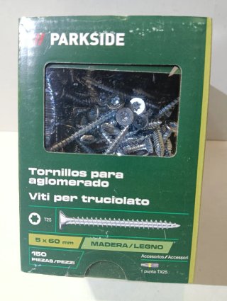 3 Cajas Tornillos Madera PARKSIDE