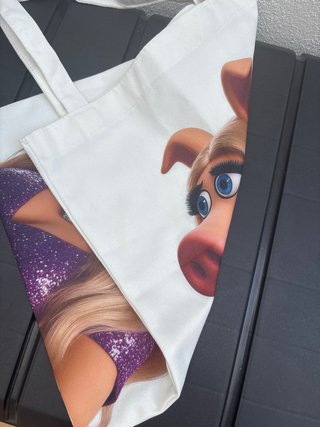 Bolso Tote Peggy Muppets