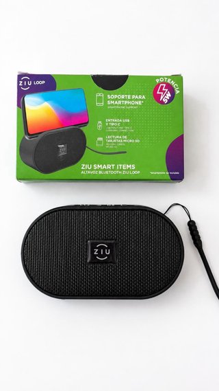 Altavoz Bluetooth Ziu Loop Negro