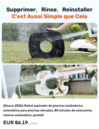 robot limpiafondos piscina