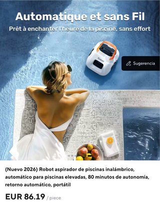 robot limpiafondos piscina