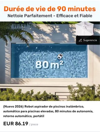 robot limpiafondos piscina