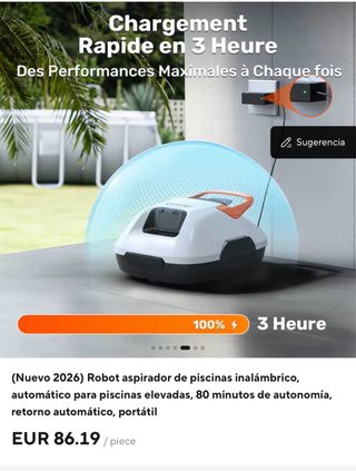 robot limpiafondos piscina