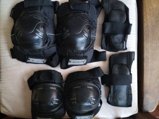 Set Protecciones Skate Powerslide XL