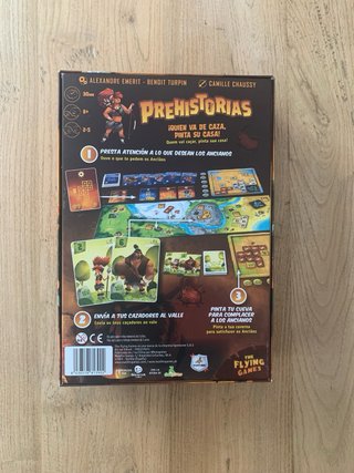 Juego de mesa Prehistorias en Español