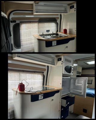 Ford- Camper Homologada Furgón Vivienda - 99.000km