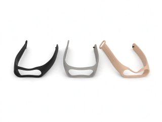 Lote 3 correas reloj (negro, gris, y rosa) valido