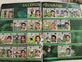Álbum Cromos Liga 2001-2002 Casi Completo