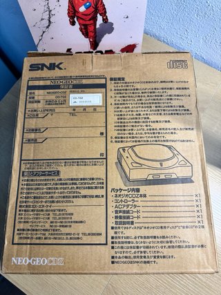 SNK Neo Geo CDZ Serial 0003533 NeoGeo NGCD Jap