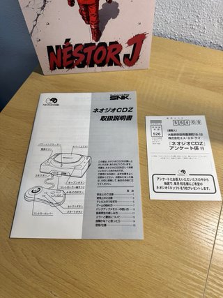 SNK Neo Geo CDZ Serial 0003533 NeoGeo NGCD Jap