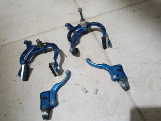 Frenos Weinmann Bicicleta Azul