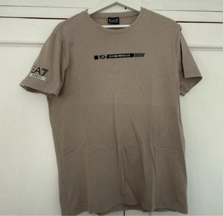 Camiseta Emporio Armani EA7 Beige
