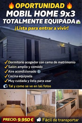 Casa móvil 9x3