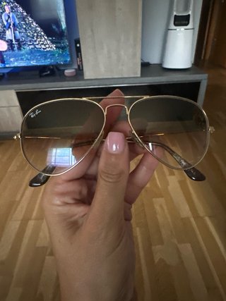 Gafas de Sol Ray-Ban Aviator Doradas