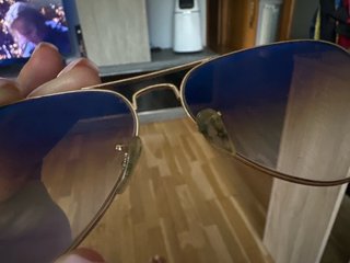 Gafas de Sol Ray-Ban Aviator Doradas