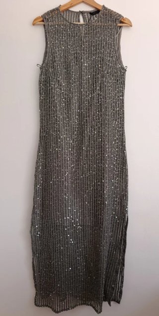 Vestido Zara lentejuelas