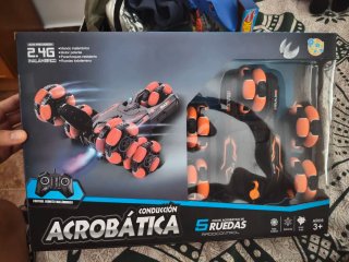 Coche Acrobático Radio Control 5 Ruedas