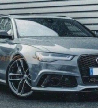 Paragolpes delantero para Audi A6 C7 look RS6