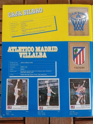 Album Panini Basket 91 Completo