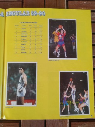 Album Panini Basket 91 Completo