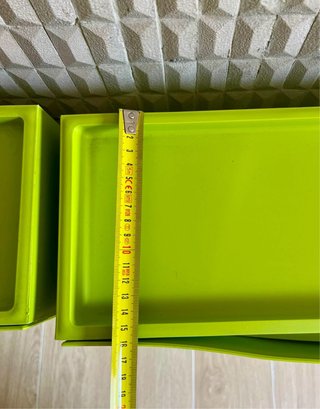 4 Zapateros Plástico Verde