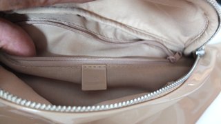 Riñonera bandolera beige