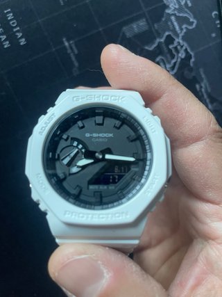 Reloj Casio G-Shock GA-2100-7AER blanco A ESTRENAR