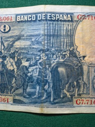 Billete 50 Pesetas 1928 Banco de España