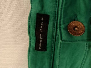 Pantalón mujer verde Purificación García