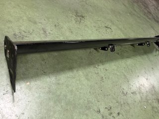 Alerón de aluminio negro universal con sus soporte