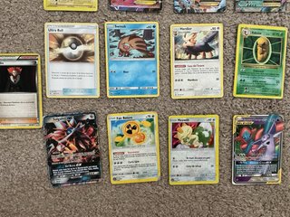 Cartas Pokémon: Voltorb, Gardevoir, Sceptile, Venu