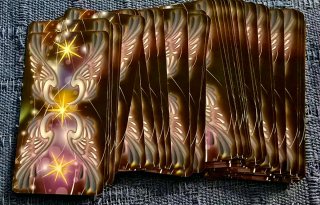 Baraja de los Ángeles Tikal - 40 cartas + libro