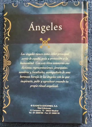 Baraja de los Ángeles Tikal - 40 cartas + libro