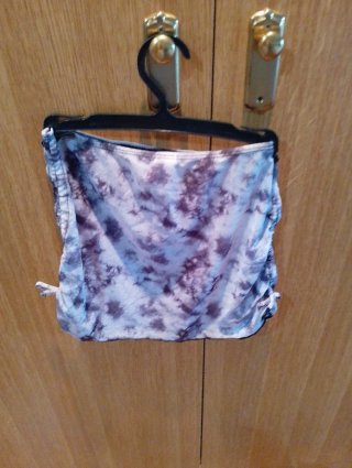 Pareo y Camiseta Shein Tie-Dye Transparente