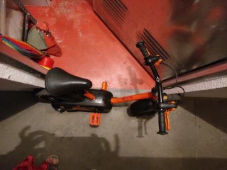 Bicicleta infantil Btwin naranja