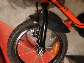 Bicicleta infantil Btwin naranja
