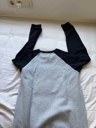 Sudadera DC Shoes Gris y Negra