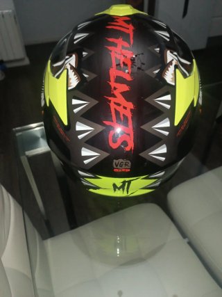Casco Integral Moto Crazy Dog MT HELMET CRAZY DOG